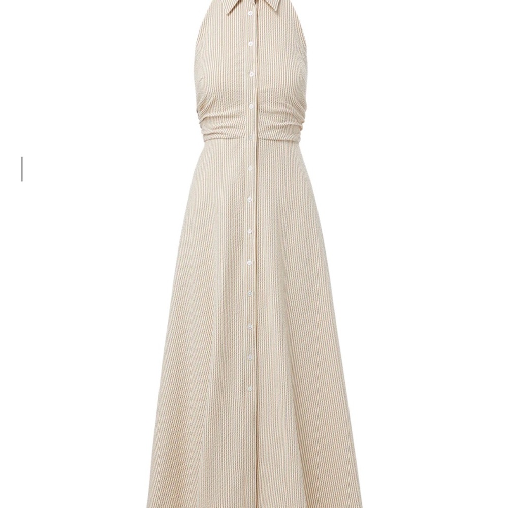 Verónica Beard halter dress